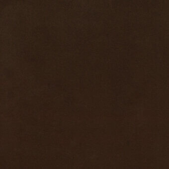Dark brown leather texture sample with a matte finish and fine grain, displaying consistent color and a uniform surface; label reads “turri > leather…”